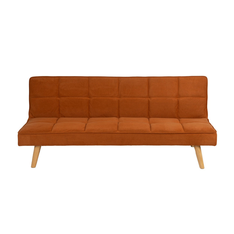 Skagway 3 Seater Sofa Bed, Orange