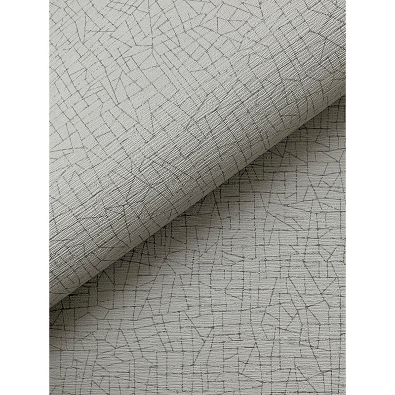 Papier peint Cary, Gris