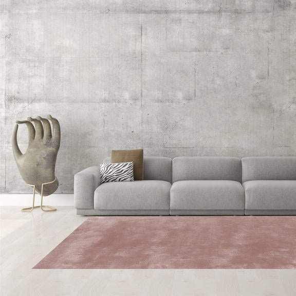 Ground Control Area Rug in Pink, Runner 1' x 2'