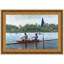 The Biglin Brothers Turning the Stake, 1873 Framed Print on Canvas-801199358