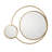 31.5'' W Modern Round Decorative Wall Mirror