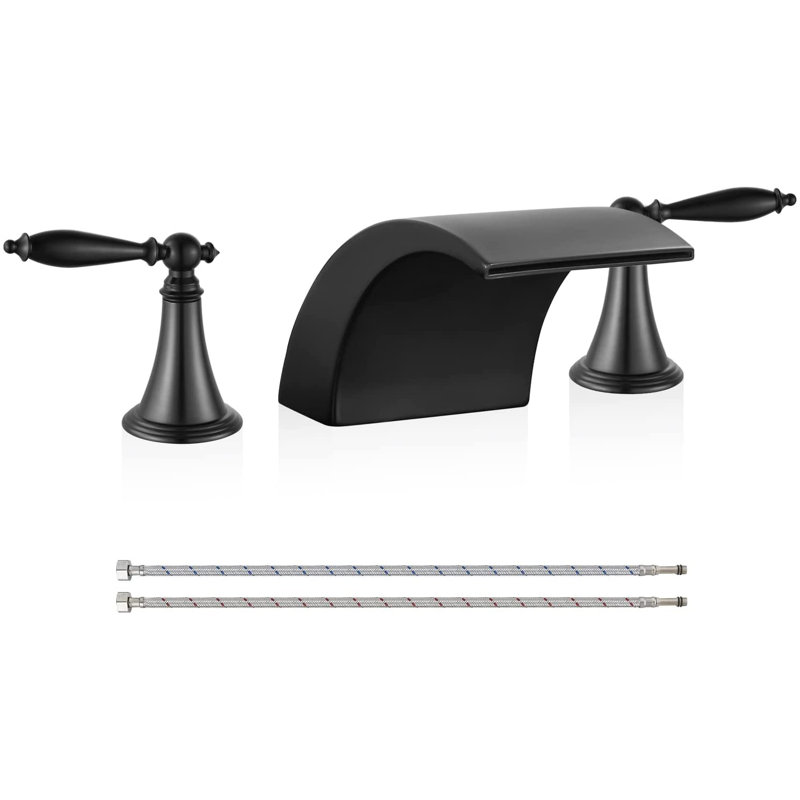 Robinet de salle de bain à large entraxe