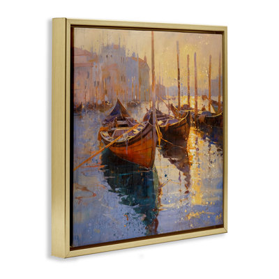 Cadre flottant Speckled Venice, design par Marta Wiley
