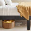 Structure de lit plateforme en bois massif de 12 pouces, structure de lit en bois sans sommier-548892395-548892392