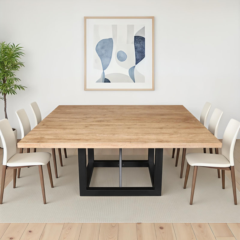 Table de salle à manger Jelina, L 72 po x L 72 po