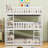 Lexum Twin Size Modern Bunk Bed With Detachable Feature And Rubber Wood-123415613
