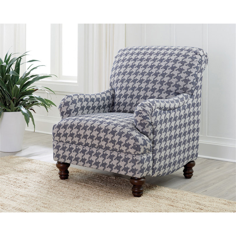 Fauteuil d'appoint Danforth, Bleu