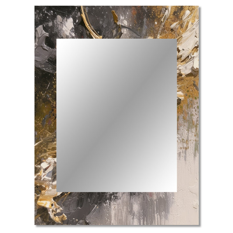 «Dreams of Abundance», noir et or, 40 po x 30 po