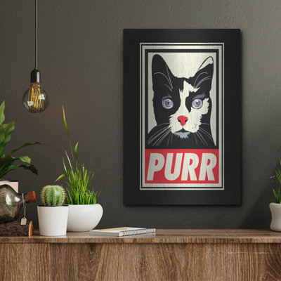 «PURR Propaganda 2» par Rachel Caldwell