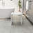 Bevis 15.7 in. x 11.8 in. Solid Surface Shower Stool in Matte White-128815506