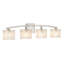 Applique murale Edisto 31 po à 4 lumières en nickel brossé-135454058-135454059