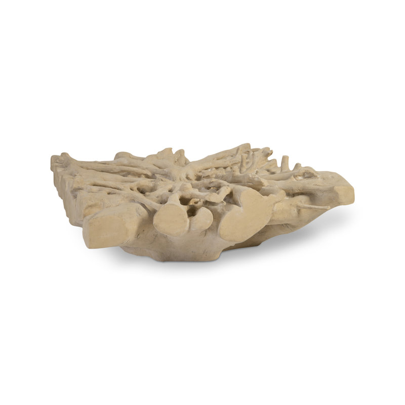 Cast Naturals Abstract Coffee Table, 17" H x 48" L x 48" W 