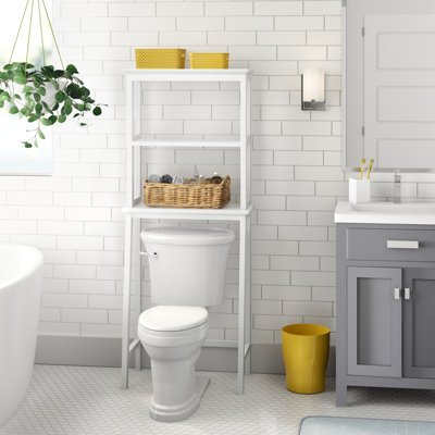 Dimarco Solid Wood Freestanding Over the Toilet Storage