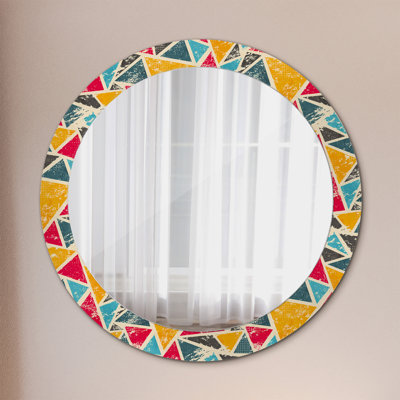 Huldar Glass Flat Wall Mirror