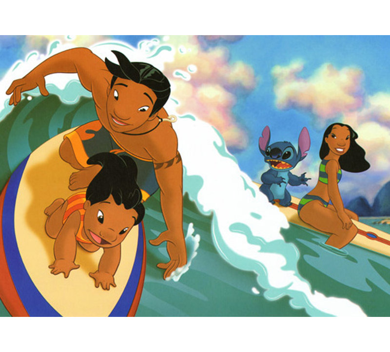 Disney - Lilo's Surfing Adventure, H 17 po x l 24 po