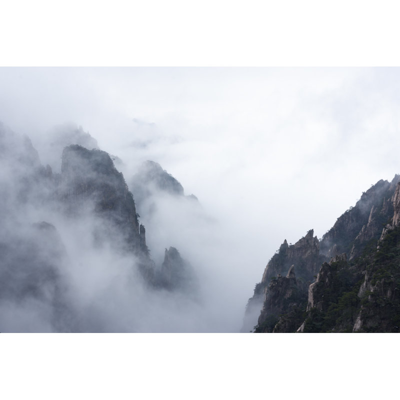 «China Huangshan Winter» par Wx-Bradwang, H 20 po x l 30 po