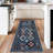 Washable Modern Area Rug Geometry Style Bohemian Rustic Geometric Easy-Cleaning Bedroom Kitchen Living Room Non Shedding Dining Nursery Farmhouse Rugs-817278794
