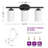 3-Light Dimmable Bathroom Vanity Light, Modern Light Fixtures with White Frosted Glass Shades (3 ST19 Bulbs Included)-1112253406