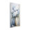 Art sur plaque d'hortensias blancs et bleus par Gina Kelly