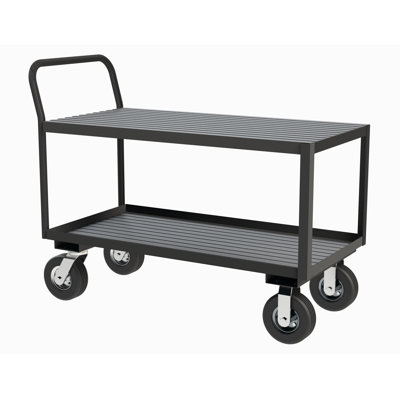 Steel Top Workbench with Wheels