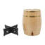 Tonneau à vin en bois de pin 30L / 7,93 gallons avec base et robinet, tonneau à vin de table rétro-132063256