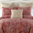Spruce Red Twin Duvet Cover Set
