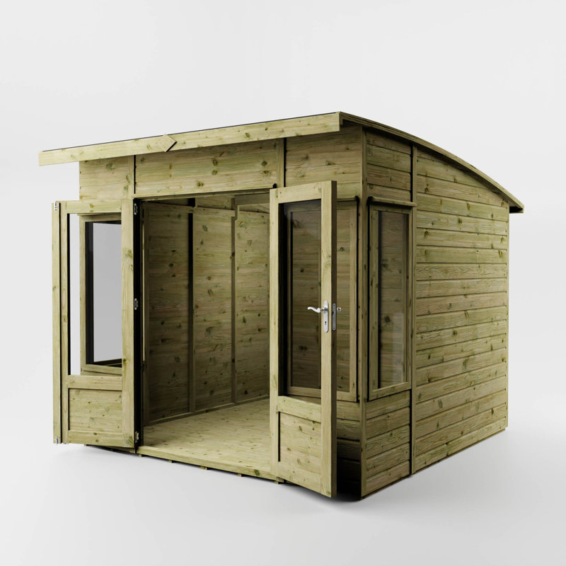 Mercia 8 x 8ft Premium Helios Summerhouse, No