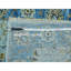 Tapis de couloir en laine bleu à motif floral noué à la main 2 pi 2 po x 29 pi 10 po 2AC8A2FF63C842AF90291952DEFFEC9C