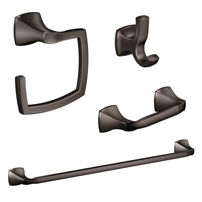 Voss 4 Piece Bathroom Hardware Set
