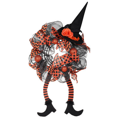 Witch's Charm 15.75 Halloween Wreath