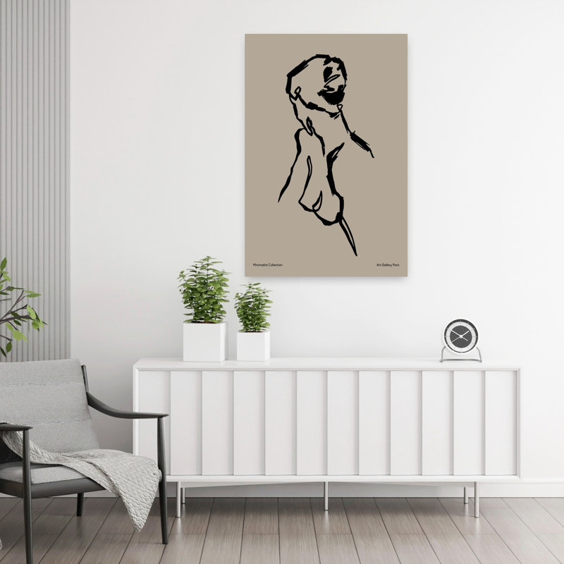 Art contemporain, art contemporain abstrait, H 36 po x l 24 po