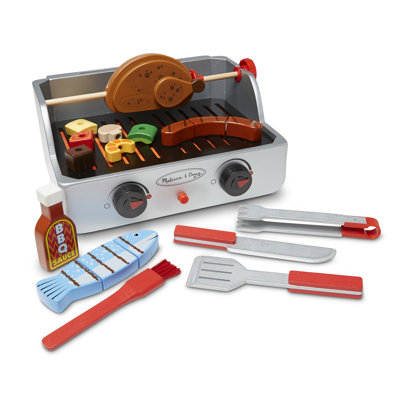 Preschool Play Grill with Kitchen Accessories