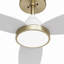 Ventilateur de plafond à flux élevé 6500CFM 54 "avec télécommande à 6 vitesses et 3 CCT à intensité variable, moteur à courant continu réversible-1151842842-1151842846