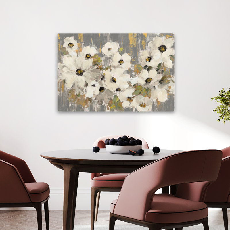 Floral Abstract - Bloom, 24" H x 36" W