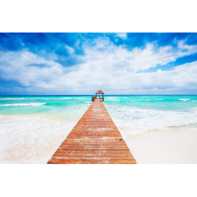 «Tropical Beach» par Lucafabbian - Photographie sur toile tendue