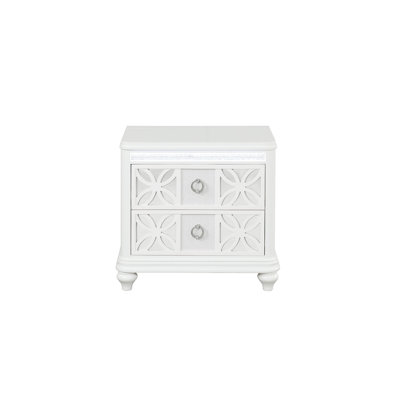 Table de chevet 2 tiroirs Abigale