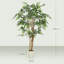  120cm Artificial Ficus Tree, Faux Plant for Home Decor-122711497