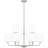 9 - Light Steel Dimmable Chandelier-92124029