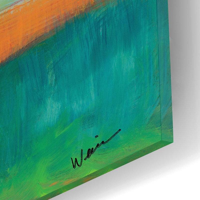 «North Bay Hills» par Jan Weiss, H 16 po x l 12 po x P 0,13 po