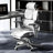 46.85″ Modern Simple Gray Ergonomic Chair, Breathable Mesh Back Support Swivel Seat for Home & Office