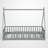 Kids House Platform Bed Frame, Twin Size Floor Design, Guardrail Safety Frame, Bedroom-123429674