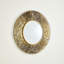 Quill Burst Circle Steel Mirror