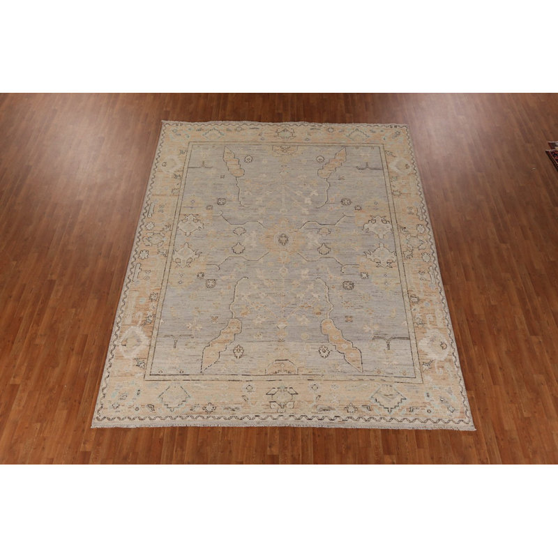 Tapis turc Oushak en laine 9x12