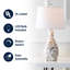 Lampe de table 27 po Crewe Seashell