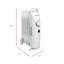 Rediffusion 650w 5 Fin Oil Filled Radiator