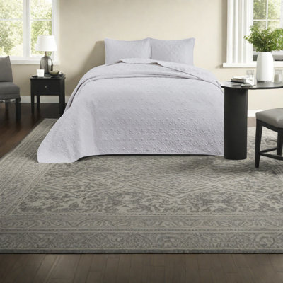 Reversible Cotton Bedding Sets, White, Cottage Style, Home Comfort