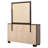 Vicdan 6-drawer Dresser with Mirror Washed Taupe-116447396