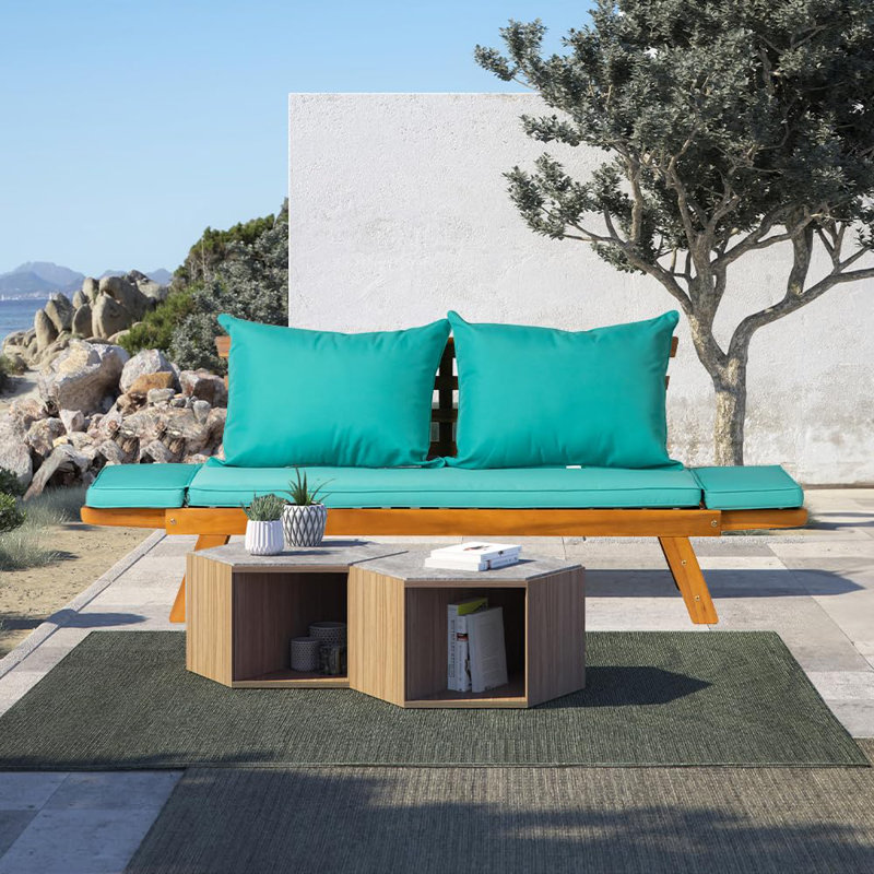 Patio Dining Armchair, Teal