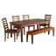 Banc en bois massif Clermont-90623036