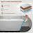 67'' x 27.5'' Freestanding Soaking Acrylic Bathtub